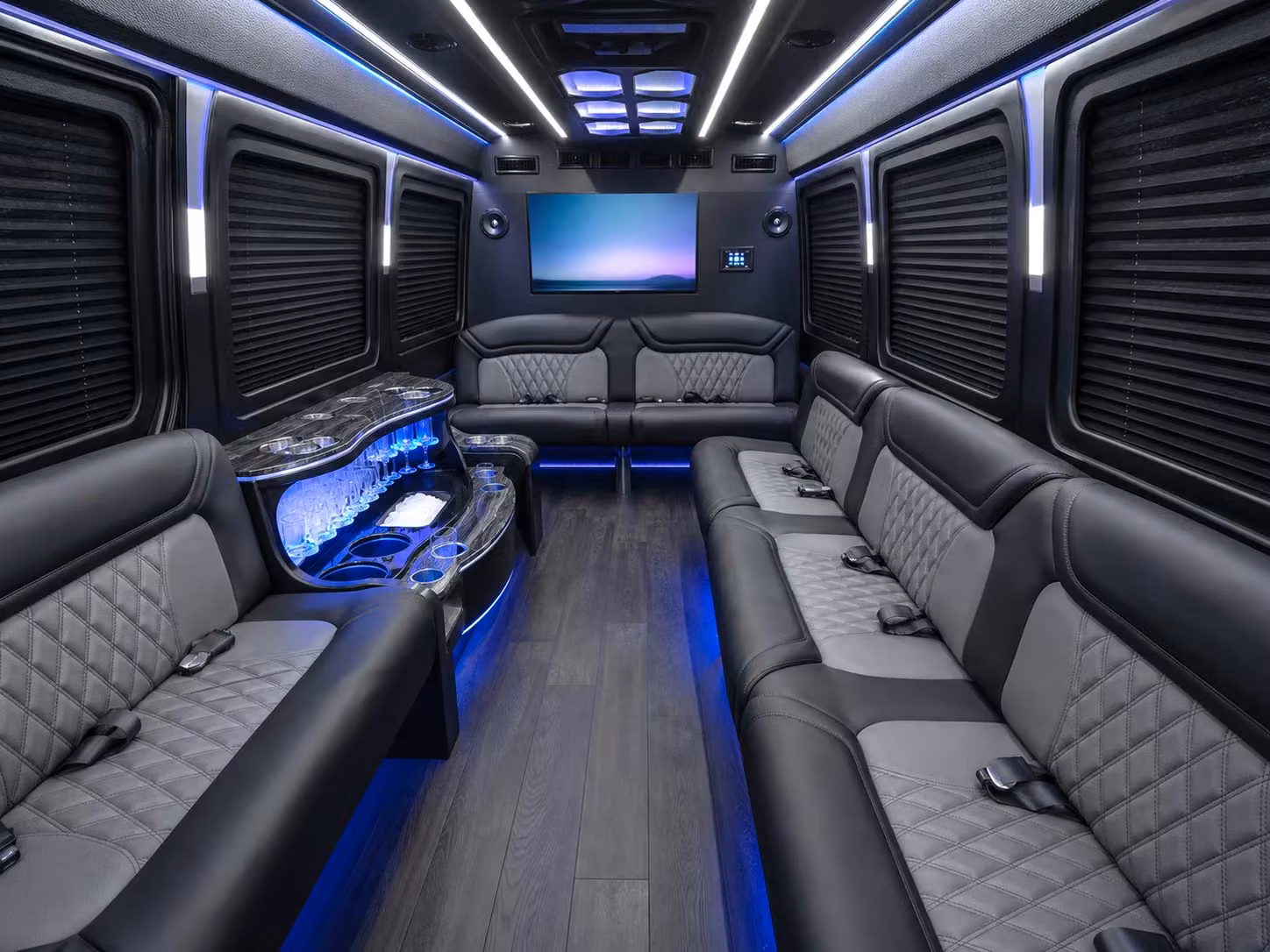 davie sprinter van rental with driver